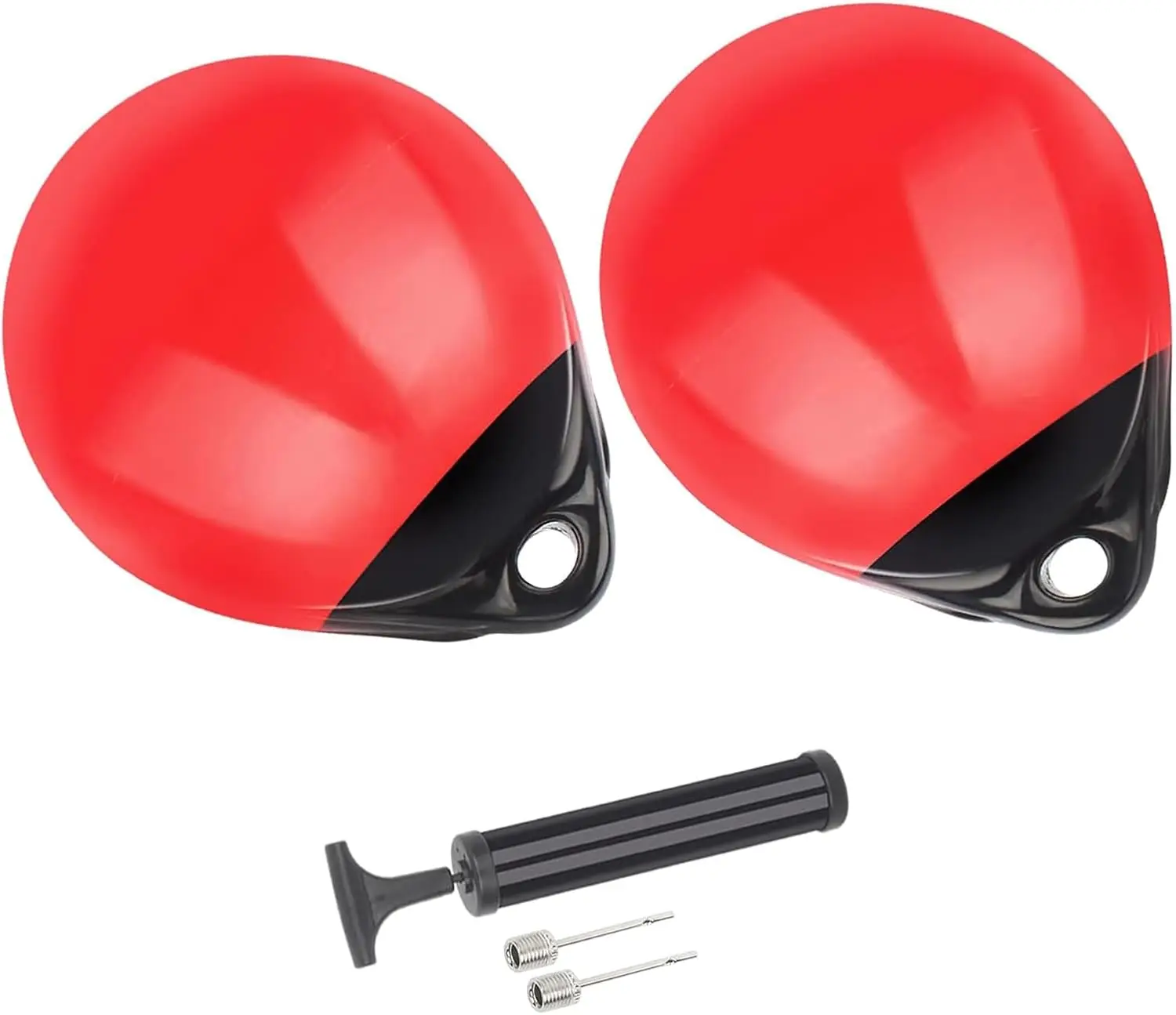 Inflatable Boat Fenders 14.9x17.7in, Marine Vinyl Mooring Buoys for Docking, 2 Pack
Inflatable Boat Fenders 14.9x17.7in, Marine Vinyl Mooring Buoys for Docking, 2 Pack