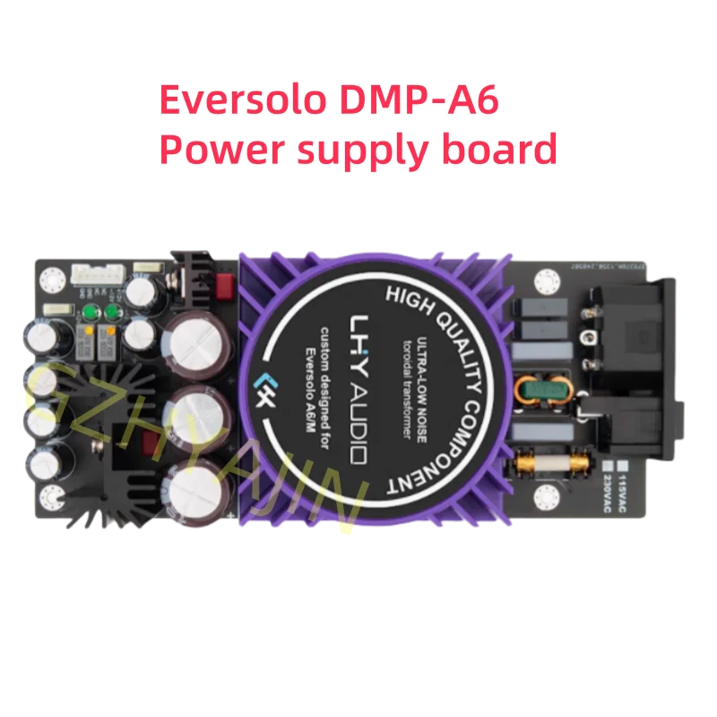 LHY Eversolo DMP-A6 Non destructive installa dedicated filtering module for linear power board upgrade in digital broadcasting
LHY Eversolo DMP-A6 Non destructive installa dedicated filtering module for linear power board upgrade in digital broadcasting