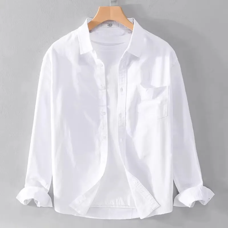 Spring Autumn Men's Casual Long Sve Ox irt Outdoor Wear Resistant Stainproof Busin Casual irt Jaet
Spring Autumn Men's Casual Long Sve Ox irt Outdoor Wear Resistant Stainproof Busin Casual irt Jaet