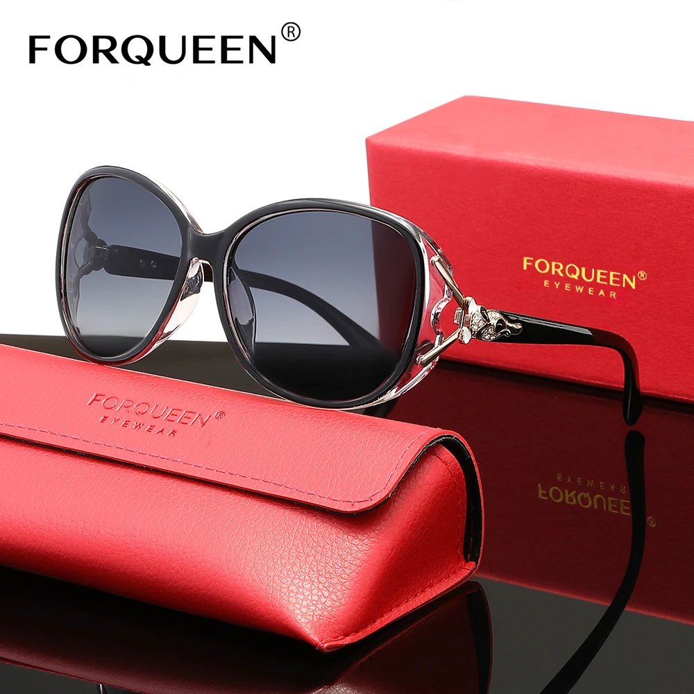 FORQUEEN Trendy Luxury Designer Butterfly Sunglasses For Ladies Vacation Beach Summer Polarized UV400 Fashion Eyewear
FORQUEEN Trendy Luxury Designer Butterfly Sunglasses For Ladies Vacation Beach Summer Polarized UV400 Fashion Eyewear