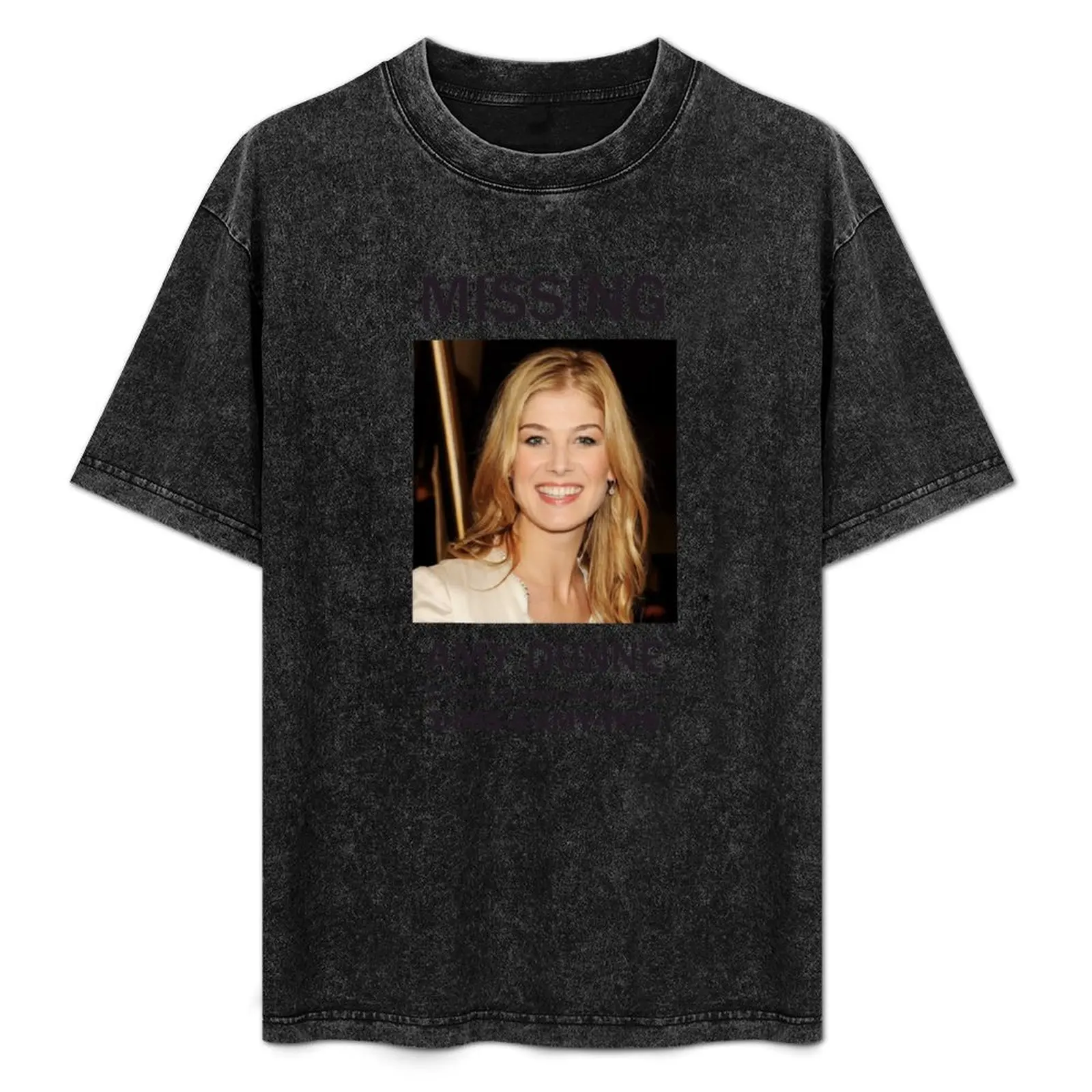 MISSING - AMY DUNNE (GONE GIRL) T-Shirt Christmas Casual Short Sleeve Top
MISSING - AMY DUNNE (GONE GIRL) T-Shirt Christmas Casual Short Sleeve Top