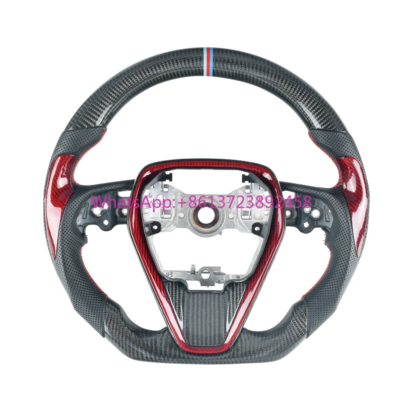 100% Carbon Fiber Steering Wheel for Toyota Camry Corolla Wildlander RAV4 Avalon 2018 2019 2020 Steering Wheels
100% Carbon Fiber Steering Wheel for Toyota Camry Corolla Wildlander RAV4 Avalon 2018 2019 2020 Steering Wheels