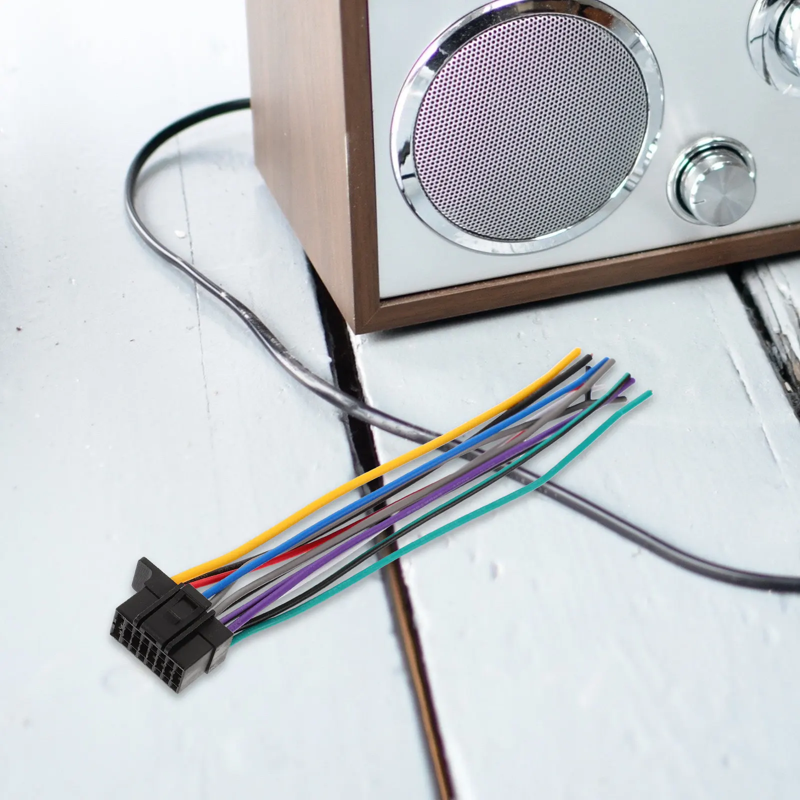 Комплект из 2 жгутов проводов для автомобильной стереосистемы: соединитель для динамиков, простая установка без инструментов, автомобильная проводка
Комплект из 2 жгутов проводов для автомобильной стереосистемы: соединитель для динамиков, простая установка без инструментов, автомобильная проводка