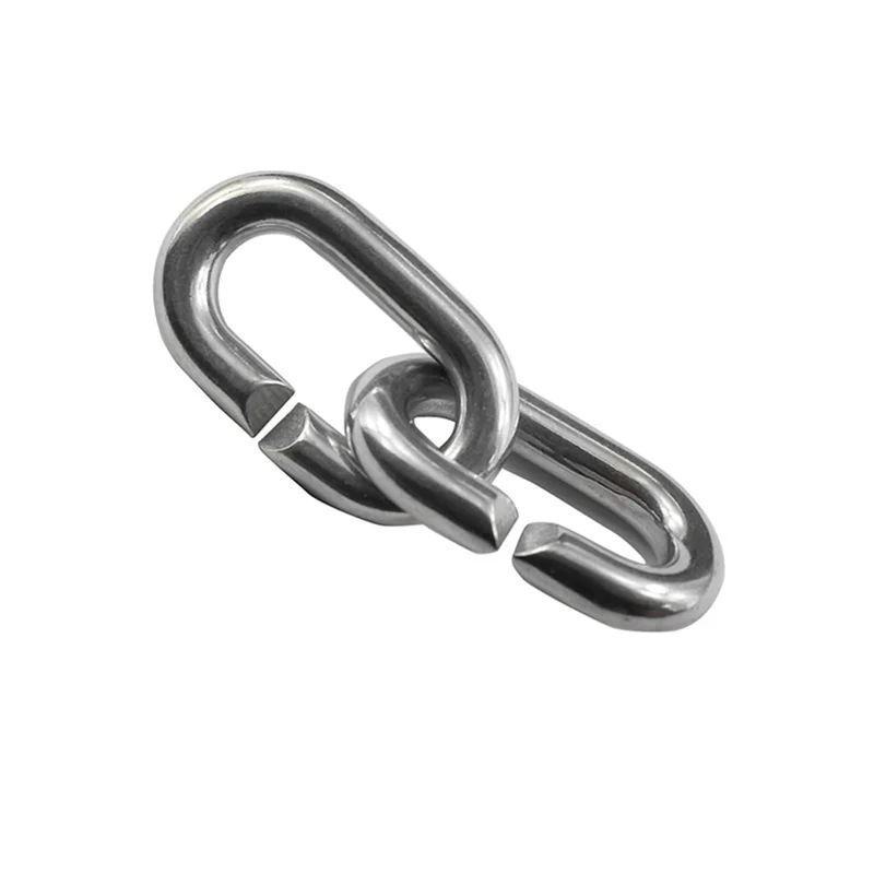 AEE6-2 Pieces Stainless Steel 304 C-Shaped Connection Ring Chain Connection Buckle Fast Chain Fast Installation Ring
AEE6-2 Pieces Stainless Steel 304 C-Shaped Connection Ring Chain Connection Buckle Fast Chain Fast Installation Ring