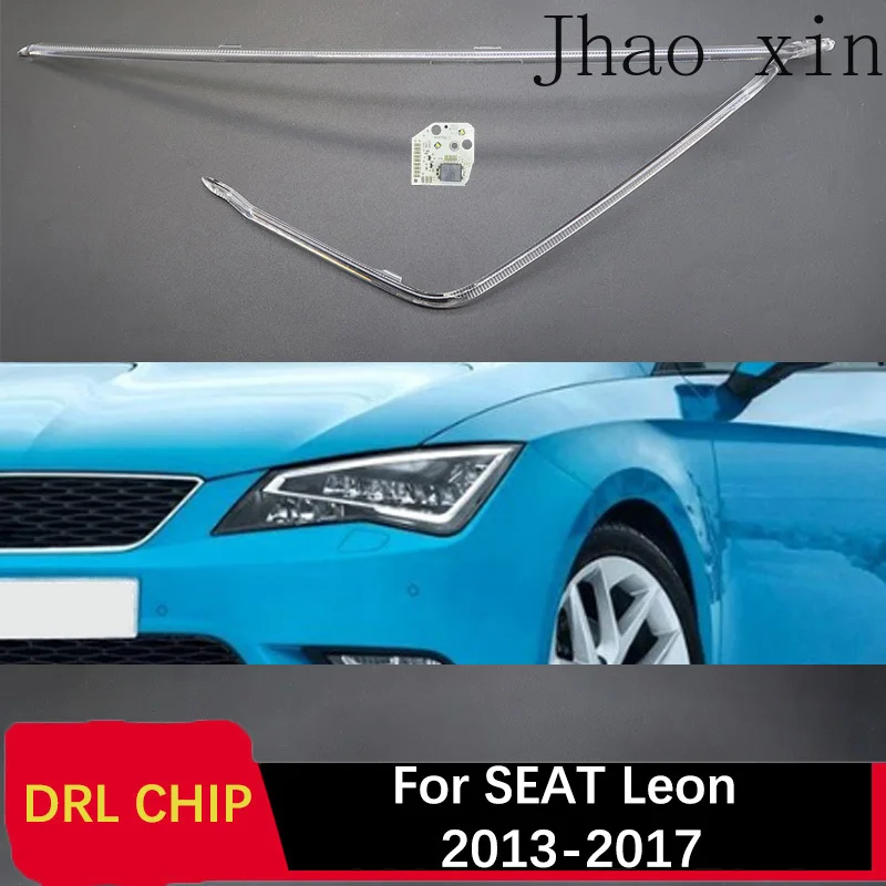 Front Headlight Angel Eye Car Daytime Lights DRL CHIP Lamp Tube Circuit Board Ballast Module White Light for SEAT Leon 2013-2017
Front Headlight Angel Eye Car Daytime Lights DRL CHIP Lamp Tube Circuit Board Ballast Module White Light for SEAT Leon 2013-2017