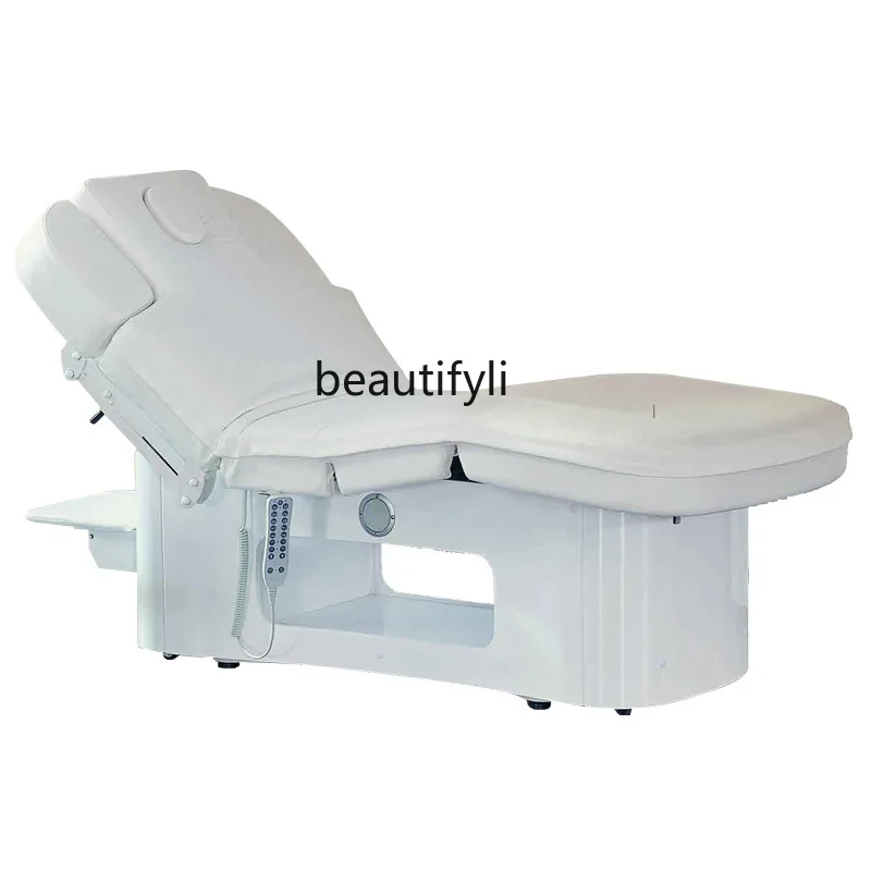 Electric beauty bed, special spa massage with audio for beauty salons, health treatment bed
Electric beauty bed, special spa massage with audio for beauty salons, health treatment bed