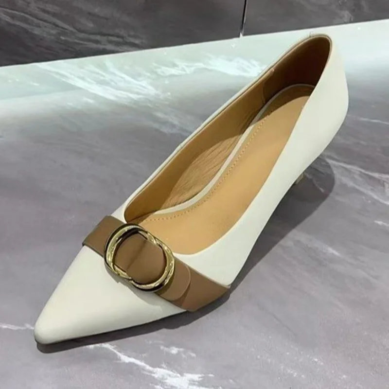 Summer Pointed Toe Woman Pumps Elegant Fashion Shoes Dress Cozy Women Mid Heels Shoes 2025 Brand Designer Party Mujer Chaussures
Summer Pointed Toe Woman Pumps Elegant Fashion Shoes Dress Cozy Women Mid Heels Shoes 2025 Brand Designer Party Mujer Chaussures