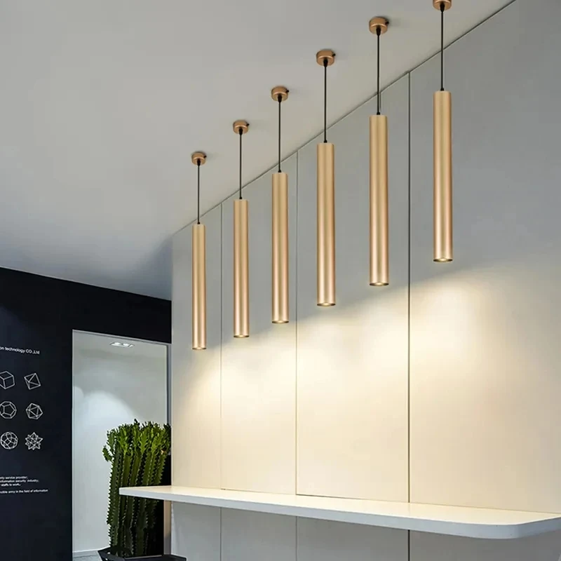 Long Tube Pendant Light Led Cylindrical Decorative Single Head Spotlight For Restaurant Light Living Room Hanging Line Fixtures
Long Tube Pendant Light Led Cylindrical Decorative Single Head Spotlight For Restaurant Light Living Room Hanging Line Fixtures