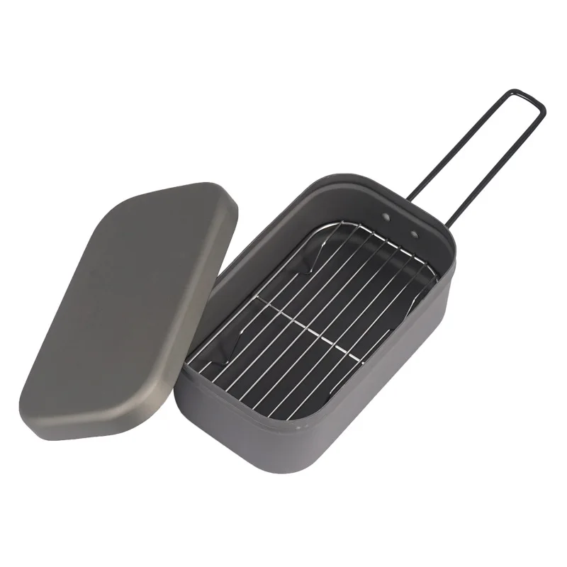Camping Lunch Box Steaming Rack Aluminum Alloy Food Container Storage Box for Picnic Camping Hiking Fishing Outdoor Tableware
Camping Lunch Box Steaming Rack Aluminum Alloy Food Container Storage Box for Picnic Camping Hiking Fishing Outdoor Tableware