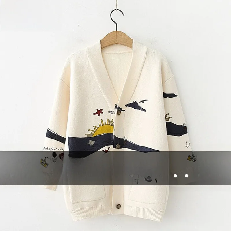 Весна-Осень 2024, новый женский длинный вязаный джемпер све, свободный открытый кардиган, женский свитер, универсальный слинг, корейский Sle V...
Весна-Осень 2024, новый женский длинный вязаный джемпер све, свободный открытый кардиган, женский свитер, универсальный слинг, корейский Sle V...