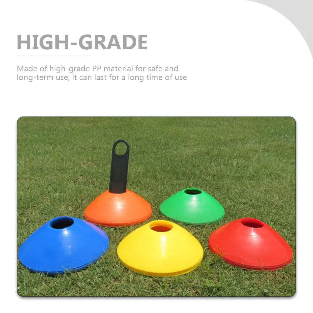 10 Pcs Football Training Equipment Supplies Kids Sports Holder Soccer Disk Cones Stand Mark Shelf Disc
10 Pcs Football Training Equipment Supplies Kids Sports Holder Soccer Disk Cones Stand Mark Shelf Disc
