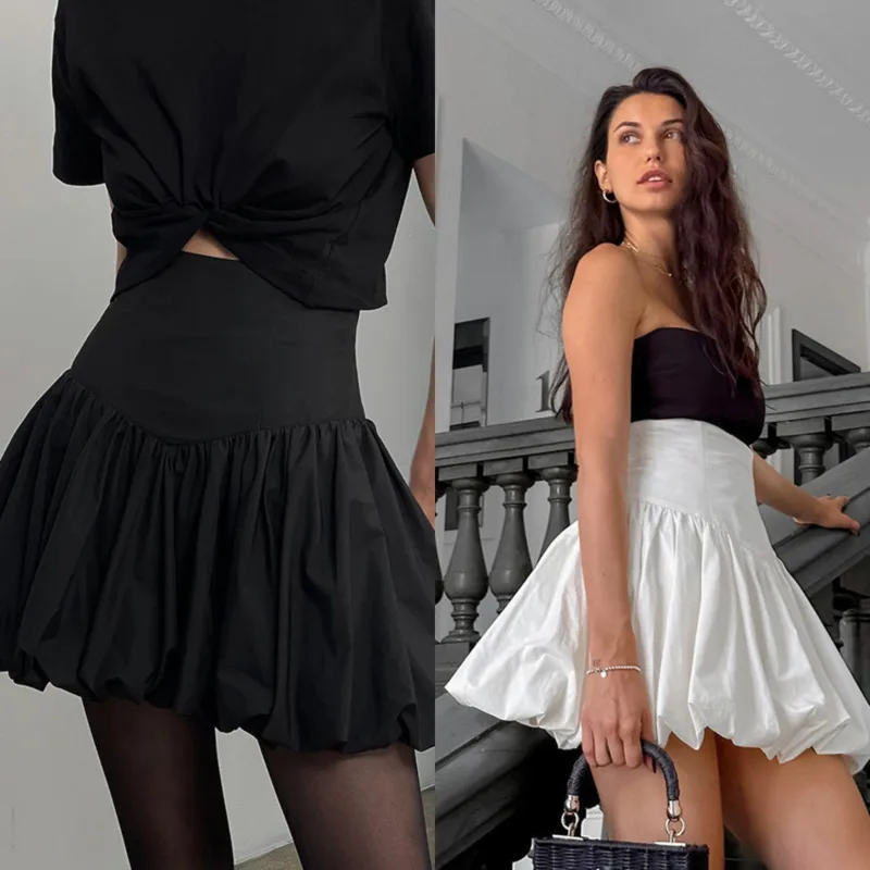 Summer Women Bubble Mini Skirt High Waist Puffy Vintage Grunge Short Skirts For Vacation Streetwear Aesthetic Fashion Clothes
Summer Women Bubble Mini Skirt High Waist Puffy Vintage Grunge Short Skirts For Vacation Streetwear Aesthetic Fashion Clothes