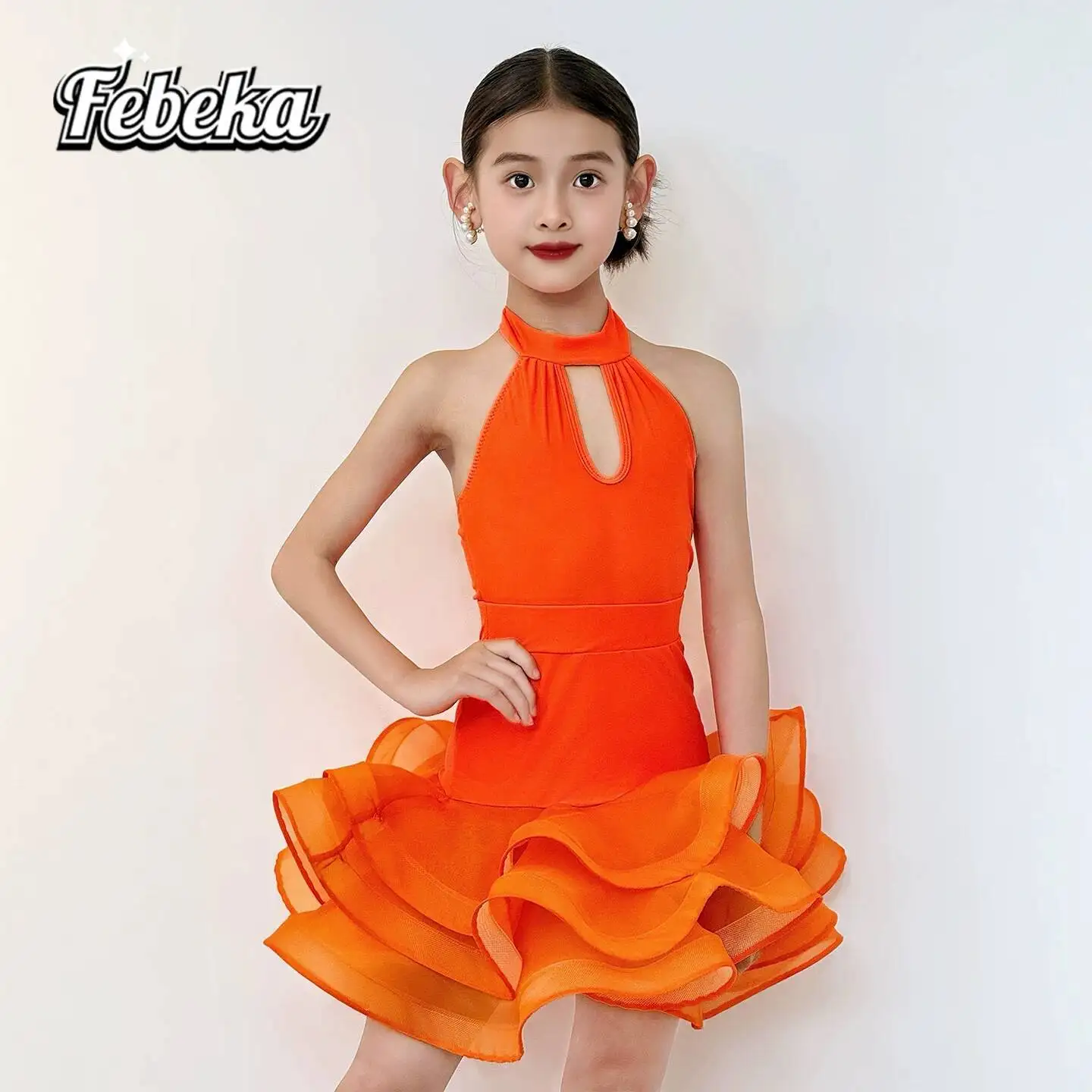 orange backless leotard latin american dance dresses salsa samba costume competition professional asymmetrical girl kids child
orange backless leotard latin american dance dresses salsa samba costume competition professional asymmetrical girl kids child