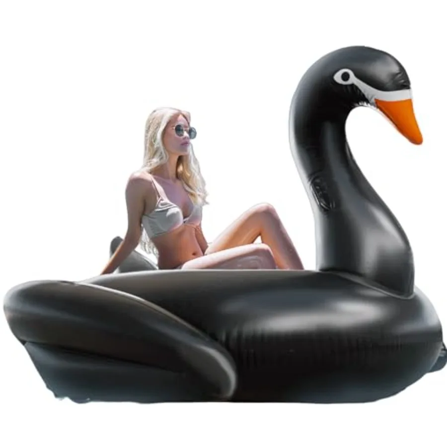 Adult Heavy Duty 70 Black Swan Pool Float for Swimming Pool Lounger Beach Party Outdoor Water Play Durable Material Ideal for P
Adult Heavy Duty 70 Black Swan Pool Float for Swimming Pool Lounger Beach Party Outdoor Water Play Durable Material Ideal for P