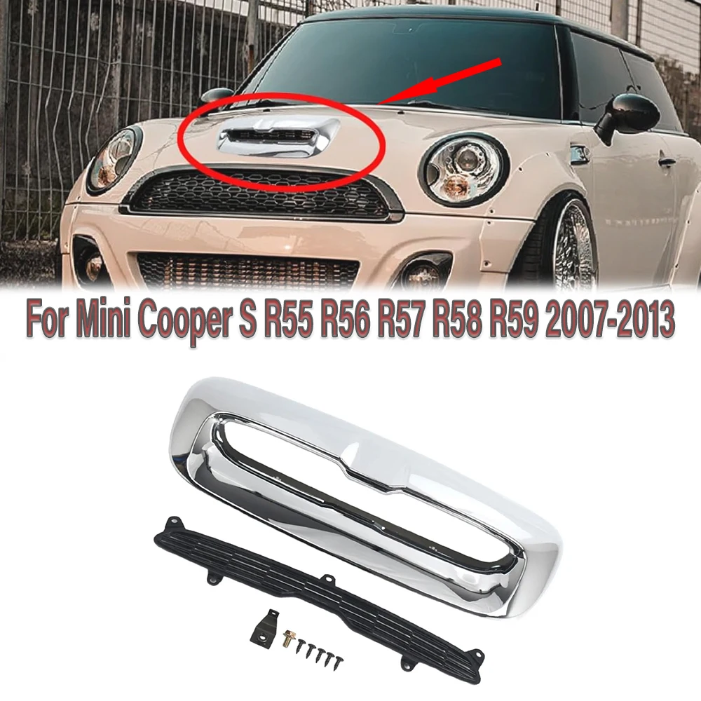 For Mini Cooper S R55 R56 R57 R58 R59 2007-2013 Hood Air Intake Vent Scoop Hood Scoop Kit 51132756095 51132757694 51232752275
For Mini Cooper S R55 R56 R57 R58 R59 2007-2013 Hood Air Intake Vent Scoop Hood Scoop Kit 51132756095 51132757694 51232752275