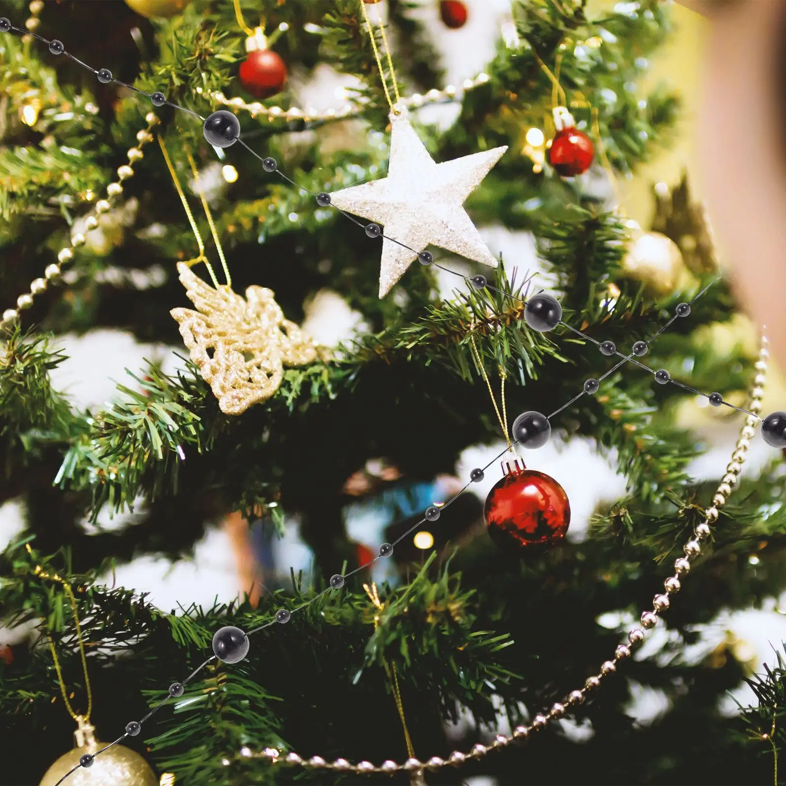 8 3 Bead Chain Pendant Decorative DIY Bead String Craft nament Black Pearl Resin Garland Accessories Home Christmas Tree
8 3 Bead Chain Pendant Decorative DIY Bead String Craft nament Black Pearl Resin Garland Accessories Home Christmas Tree