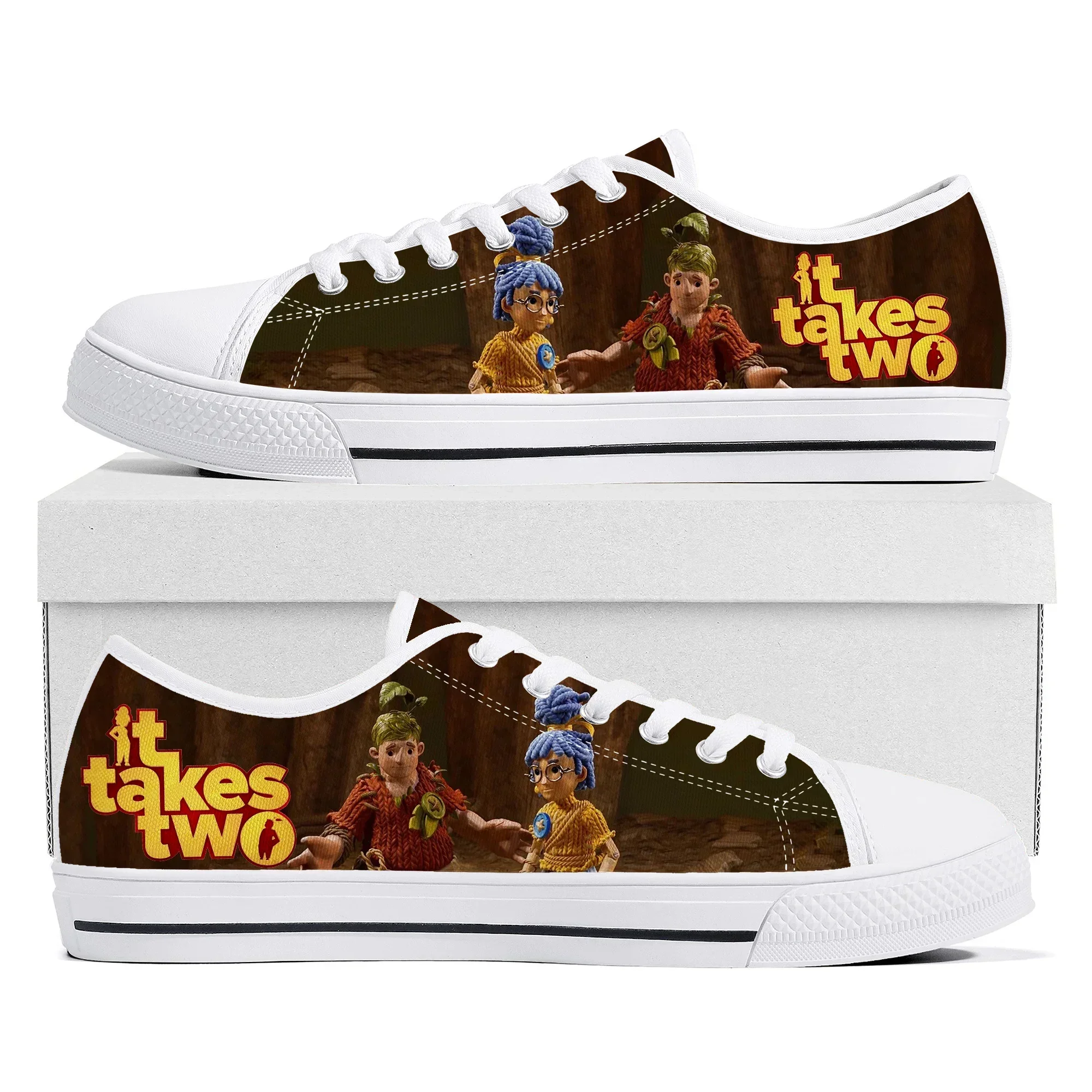 Cartoon Game It Takes Two Low Top Sneakers Womens Mens Teenager Canvas Sneaker Couple Fashion Custom Built Shoes
Cartoon Game It Takes Two Low Top Sneakers Womens Mens Teenager Canvas Sneaker Couple Fashion Custom Built Shoes