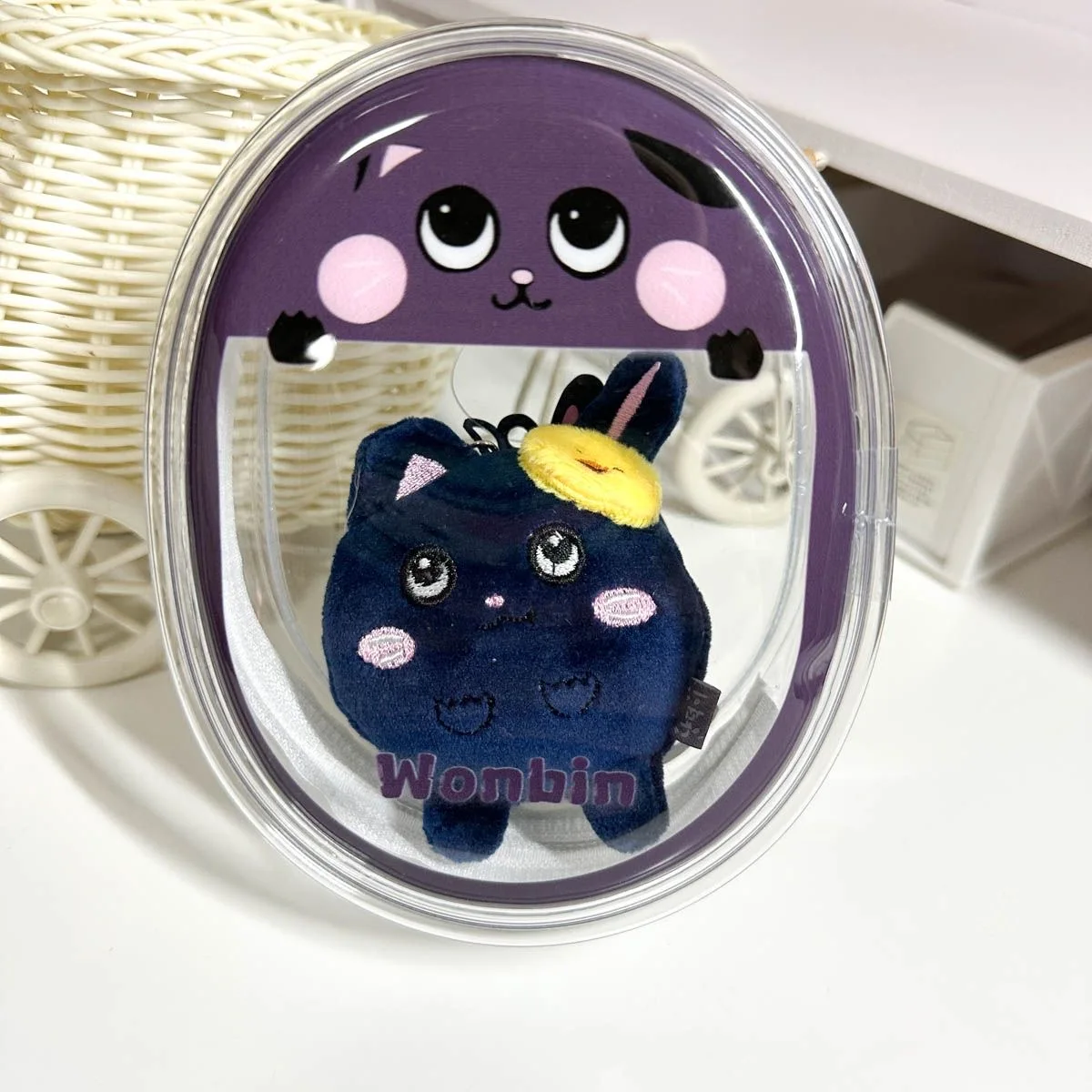 Riize Small Bag Baby Bag (Excluding Plush Toy) Decorative Bag 13.5*10.5*5cm Cartoon Cute Pvc Storage Bag Cosmetics Bag Eunseok Sungchan Wonbin Sohee Anton Kpop
Riize Small Bag Baby Bag (Excluding Plush Toy) Decorative Bag 13.5*10.5*5cm Cartoon Cute Pvc Storage Bag Cosmetics Bag Eunseok Sungchan Wonbin Sohee Anton Kpop