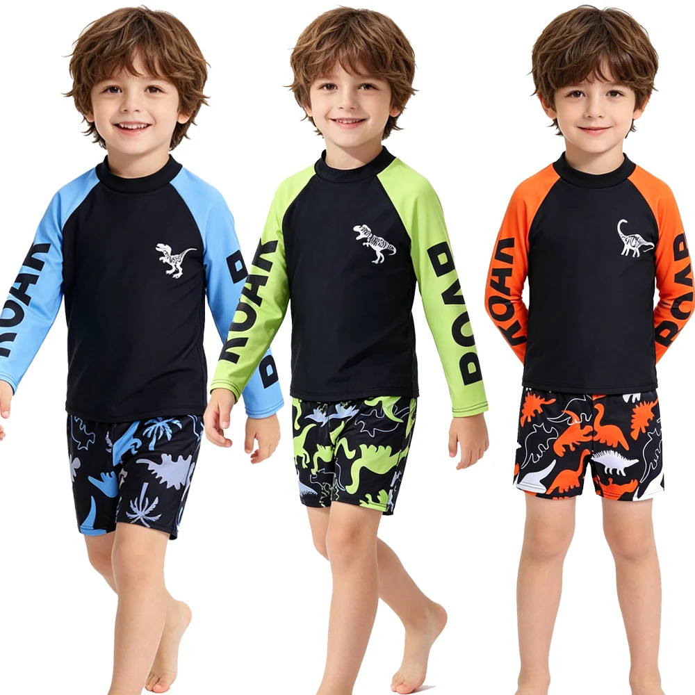 Toddler Boys Swimsuits 2 Pieces Teen 3 5 6 7 8 10 11 Yrs Long Sleeve Blue Kids Swimwear Set Dinosaur Swimming Outfits Beach Wear
Toddler Boys Swimsuits 2 Pieces Teen 3 5 6 7 8 10 11 Yrs Long Sleeve Blue Kids Swimwear Set Dinosaur Swimming Outfits Beach Wear