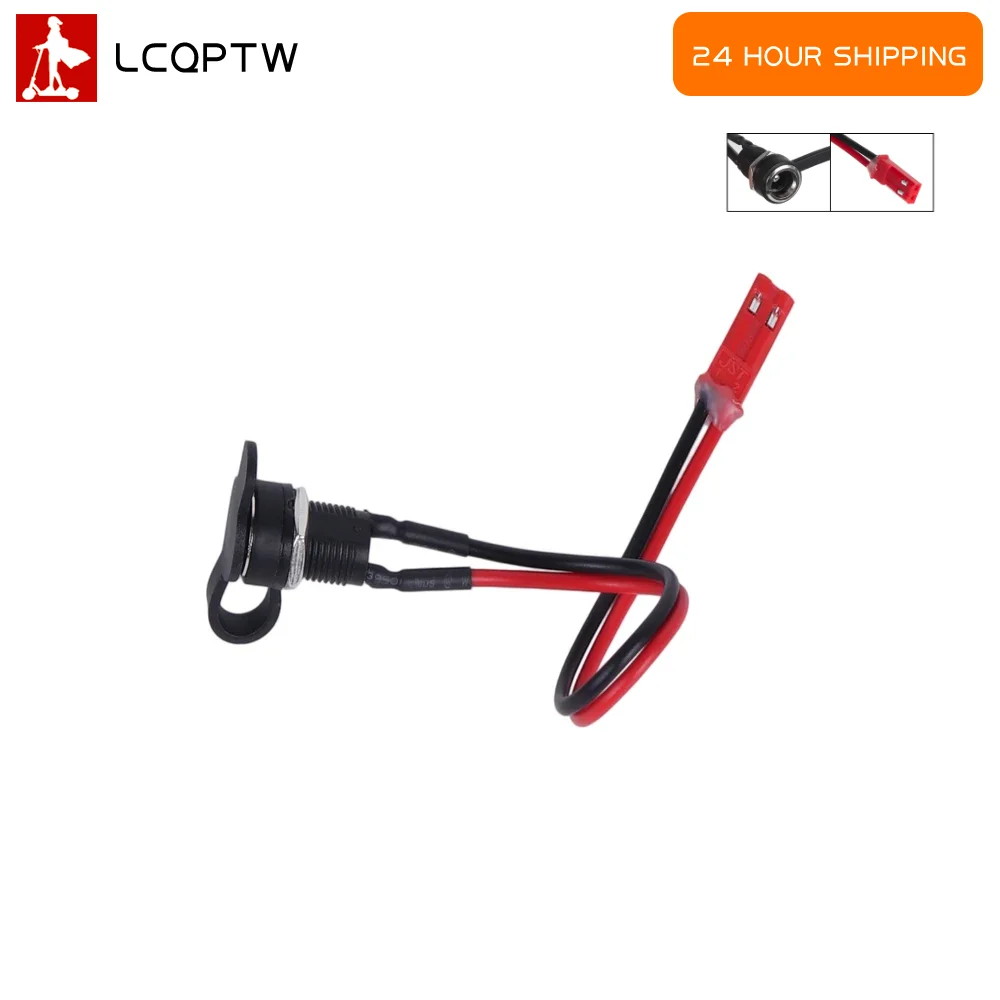 DC 5.5x2.1mm Charging Cable with Waterproof Cover for Kukirin G3 G4 Electric Scooter Charger Port Repair Parts
DC 5.5x2.1mm Charging Cable with Waterproof Cover for Kukirin G3 G4 Electric Scooter Charger Port Repair Parts
