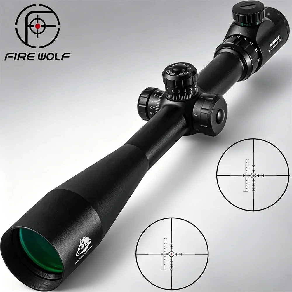 Fire Wolf 10-40x50 Scope AOE Long Range Scope Side Wheel Parallax Optic Sight Scopes Hunting Sight
Fire Wolf 10-40x50 Scope AOE Long Range Scope Side Wheel Parallax Optic Sight Scopes Hunting Sight