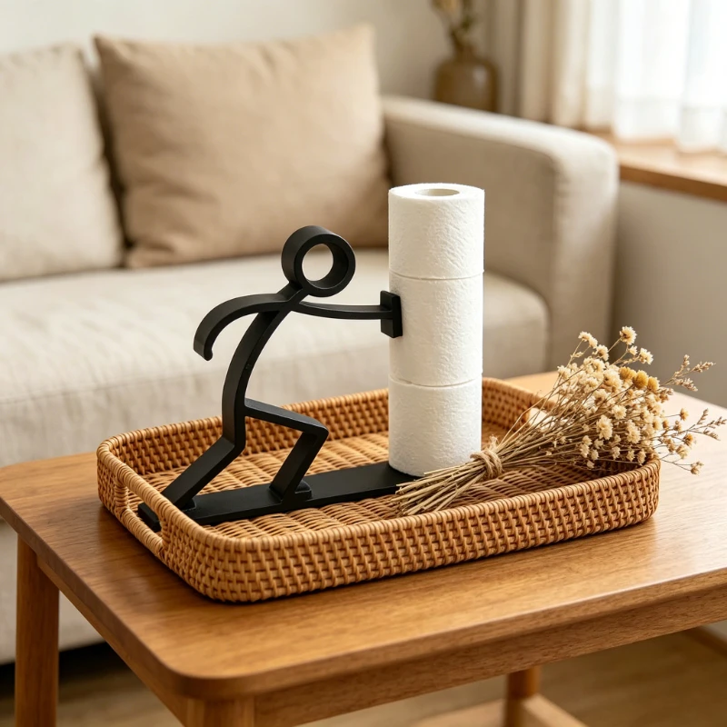 New Creative 3D Printing Design for Minimalist Bathroom Tissue Holder Can Be Used As A Table Living Room and Office Decoration
New Creative 3D Printing Design for Minimalist Bathroom Tissue Holder Can Be Used As A Table Living Room and Office Decoration