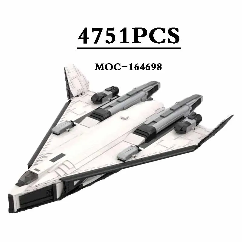 Building Block MOC-164698TAV 37B Class Shuttle Assembly Model 4751PCS Boy Puzzle Birthday Christmas Toys Gift Ornaments
Building Block MOC-164698TAV 37B Class Shuttle Assembly Model 4751PCS Boy Puzzle Birthday Christmas Toys Gift Ornaments