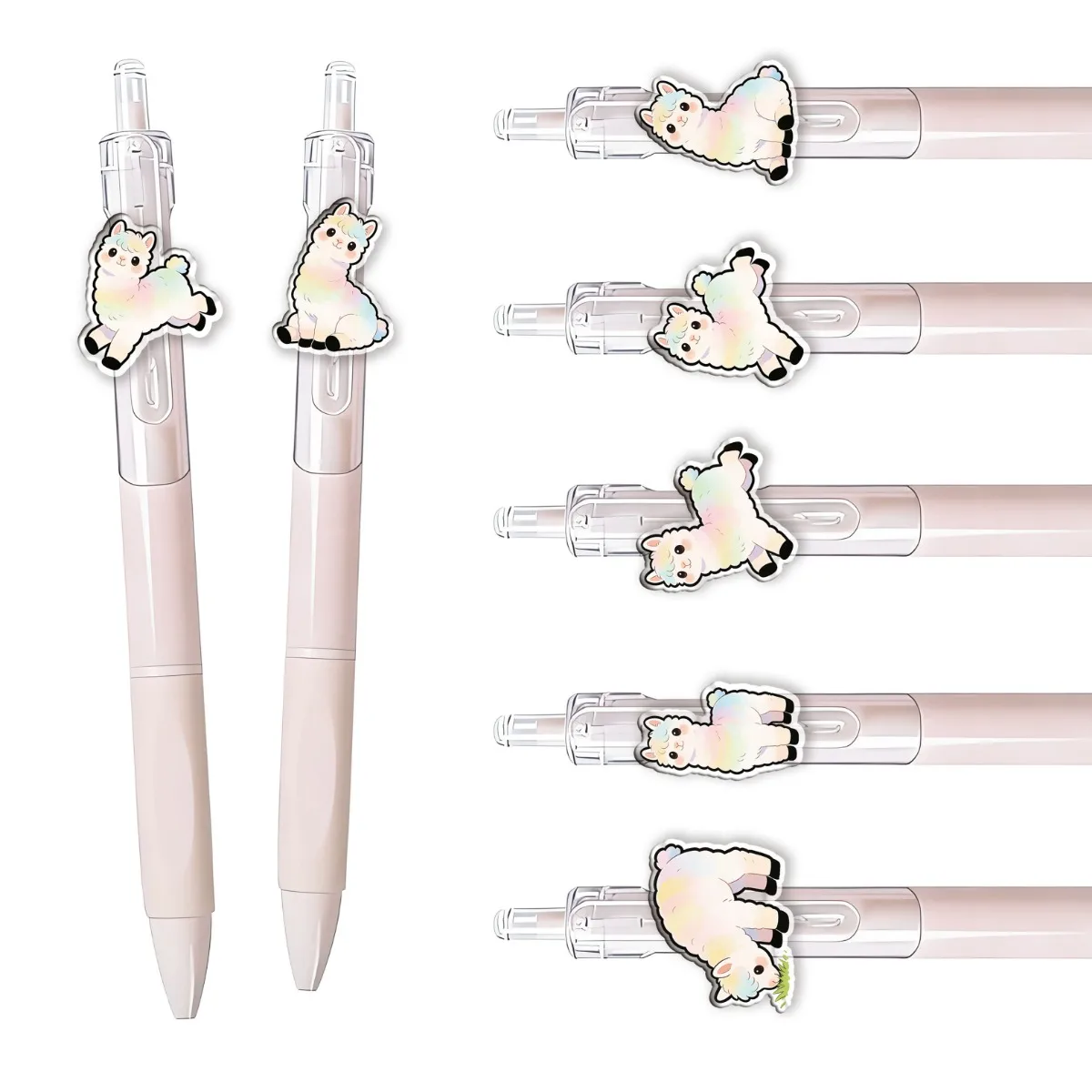 5PCS/10PCS Alpaca Lily White Pen round Ball Pen Student Stationery Creative Stationery Pen
5PCS/10PCS Alpaca Lily White Pen round Ball Pen Student Stationery Creative Stationery Pen