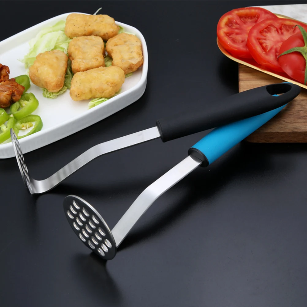 1pc Stainless Steel Potato Presser 304 Silicone Handle Potato Masher Heat Resistant Vegetable Tool Masher Presser
1pc Stainless Steel Potato Presser 304 Silicone Handle Potato Masher Heat Resistant Vegetable Tool Masher Presser