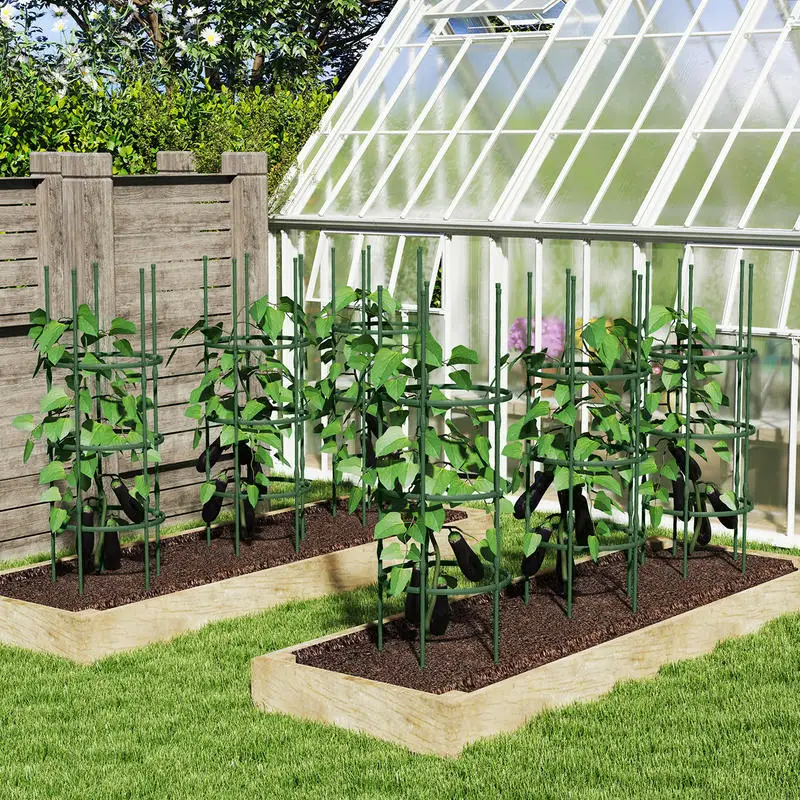 3 Pack 60 inch Adjustable Tall Plant Support Trellis for Climbing Plants
3 Pack 60 inch Adjustable Tall Plant Support Trellis for Climbing Plants