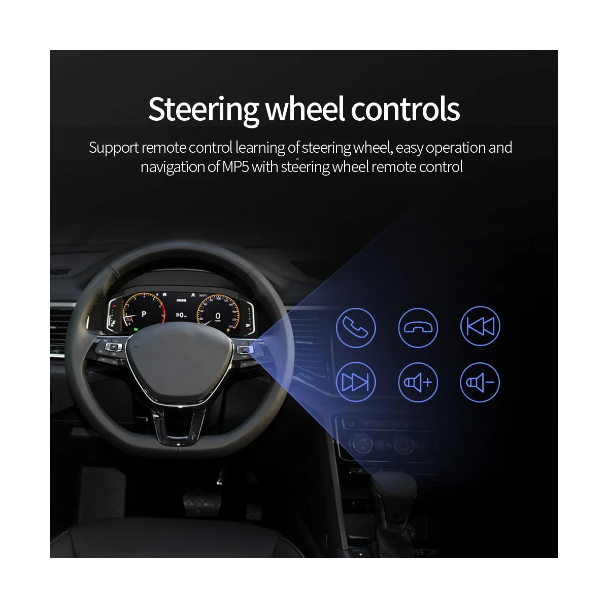 9002 Car MP5 Player GPS Navigation Car Radio Reversing Video Audio Player for Volkswagen
9002 Car MP5 Player GPS Navigation Car Radio Reversing Video Audio Player for Volkswagen