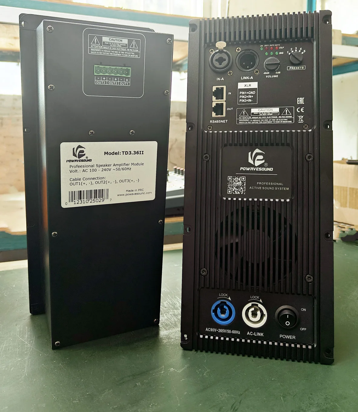 TD3.612II-SP China 4 Ohm Metal Power Module with AC 110-240V Compatibility
TD3.612II-SP China 4 Ohm Metal Power Module with AC 110-240V Compatibility