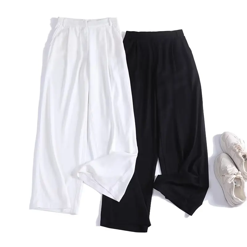 Women's 2025 new fashion loose linen blend casual wide leg pants retro high waisted zipper women's pants Skazi
Women's 2025 new fashion loose linen blend casual wide leg pants retro high waisted zipper women's pants Skazi