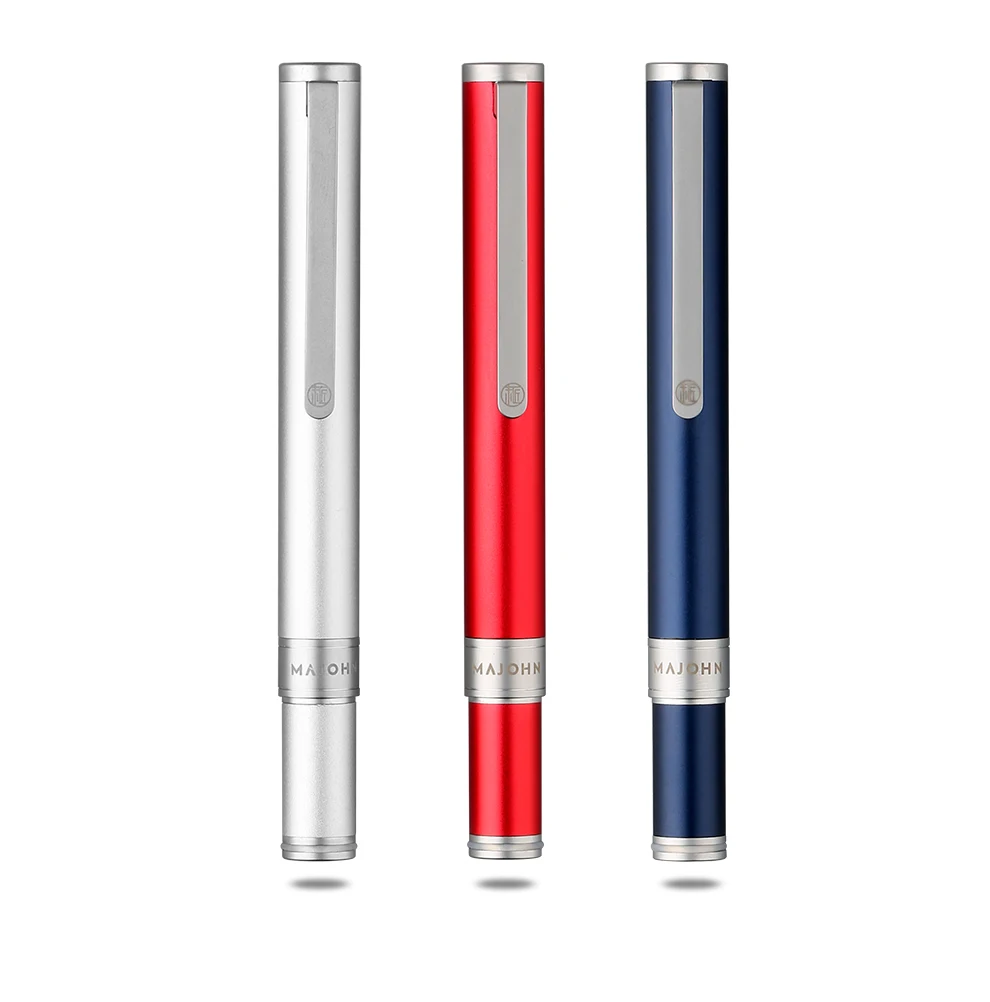 Majohn N1 Mini Fountain Pen Short Portable Extra Smooth Aluminum Alloy Pen 0.5 0.38mm Nib For Office Business Stationery
Majohn N1 Mini Fountain Pen Short Portable Extra Smooth Aluminum Alloy Pen 0.5 0.38mm Nib For Office Business Stationery