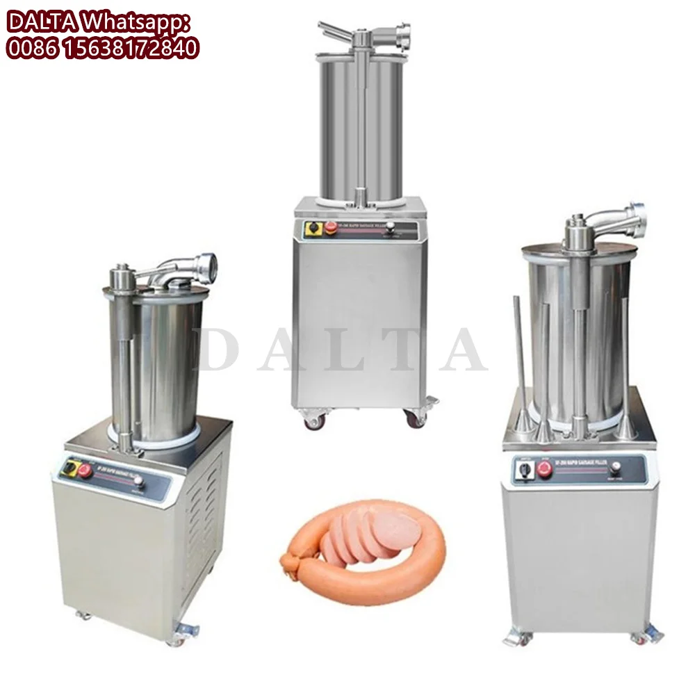 15l Sausage Stuffer Filler Stainless Steel Make Sausage Hot Dog Bratwurst for Home
15l Sausage Stuffer Filler Stainless Steel Make Sausage Hot Dog Bratwurst for Home