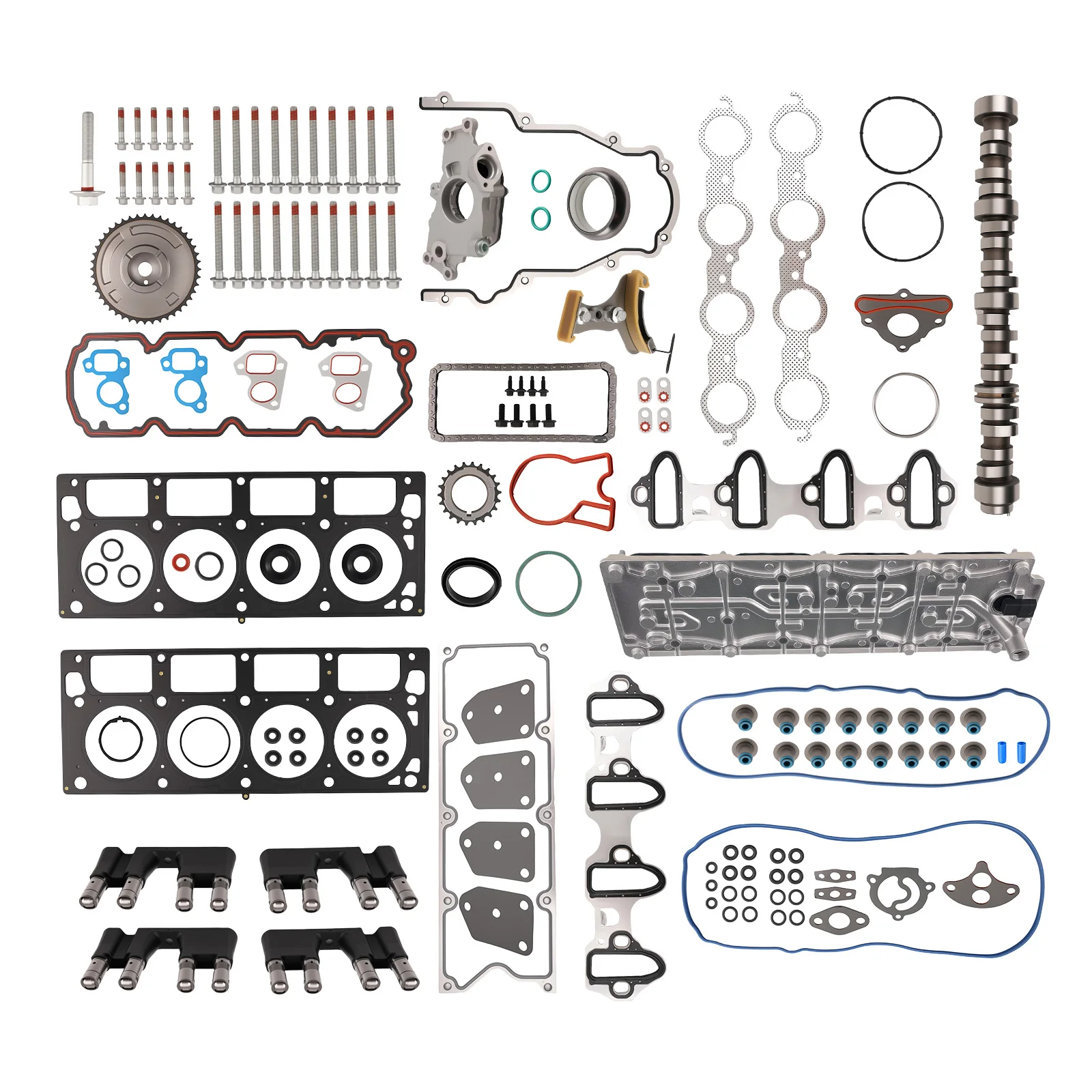 AFM Kit Camshaft Lifters Head Gaskets Kit For 07-13 Chevy GM Gen V L83 5.3L
AFM Kit Camshaft Lifters Head Gaskets Kit For 07-13 Chevy GM Gen V L83 5.3L