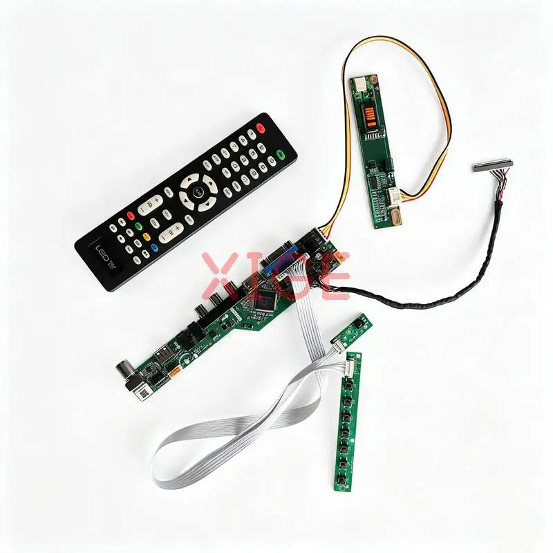 Screen Drive Controller Board Fit LP154W02 N154Z1 B154SW01 LP154WE2 1680*1050 1CCFL 30Pin LVDS USB+AV+VGA+HDMI 1680x1050 Kit DIY
Screen Drive Controller Board Fit LP154W02 N154Z1 B154SW01 LP154WE2 1680*1050 1CCFL 30Pin LVDS USB+AV+VGA+HDMI 1680x1050 Kit DIY