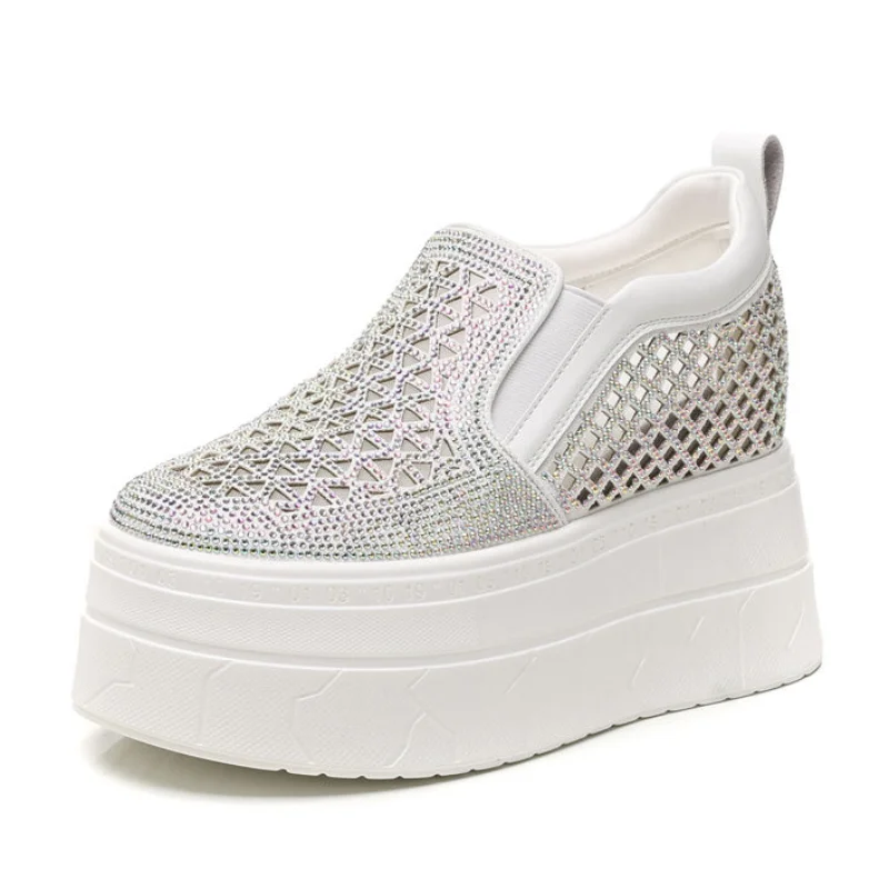 High quality 10CM Air Mesh Microfiber Leather Ankle Boots Hollow Chunky Sneaker Women Comfy Summer Bling Fsahion Casual Shoes
High quality 10CM Air Mesh Microfiber Leather Ankle Boots Hollow Chunky Sneaker Women Comfy Summer Bling Fsahion Casual Shoes