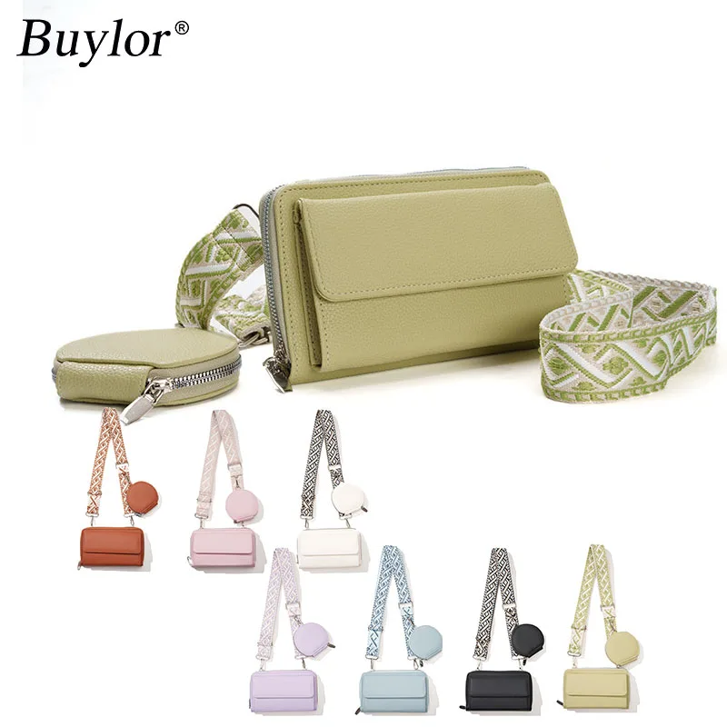Buylor Soft Leather Mobile Phone Bag With Small Wallets Colorful Mini Summer Crossbody Bag Luxury Ladies Shoulder Bag for Travel 
Buylor Soft Leather Mobile Phone Bag With Small Wallets Colorful Mini Summer Crossbody Bag Luxury Ladies Shoulder Bag for Travel
