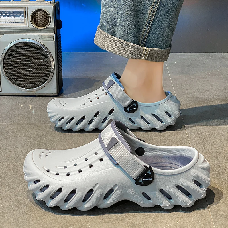 Men's Summer Outdoor Wear Soft Bottom Anti-Slip Wear-Resistant Clog Shoes Office Work Large Size 45 Slippers Casual Style
Men's Summer Outdoor Wear Soft Bottom Anti-Slip Wear-Resistant Clog Shoes Office Work Large Size 45 Slippers Casual Style