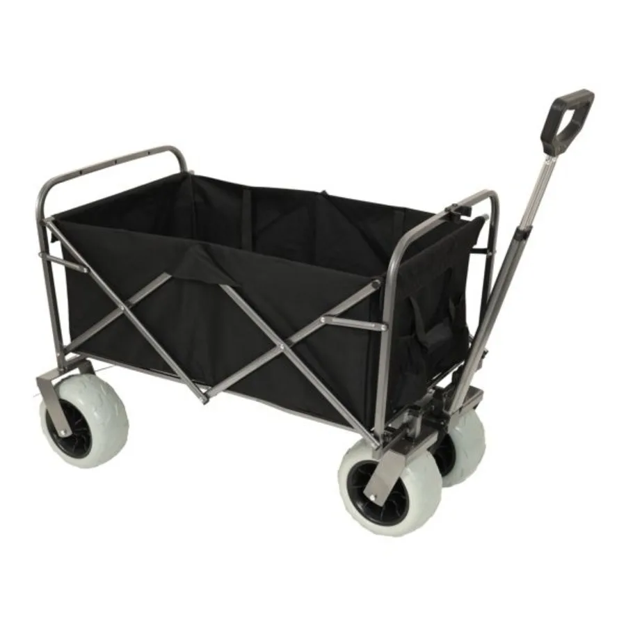 Beach Wagon with Big Wheels for Sand 500lbs capacity All Terrain Steel Frame Utility Cart with 9 Pneumatic Tires Collapsible Fo
Beach Wagon with Big Wheels for Sand 500lbs capacity All Terrain Steel Frame Utility Cart with 9 Pneumatic Tires Collapsible Fo