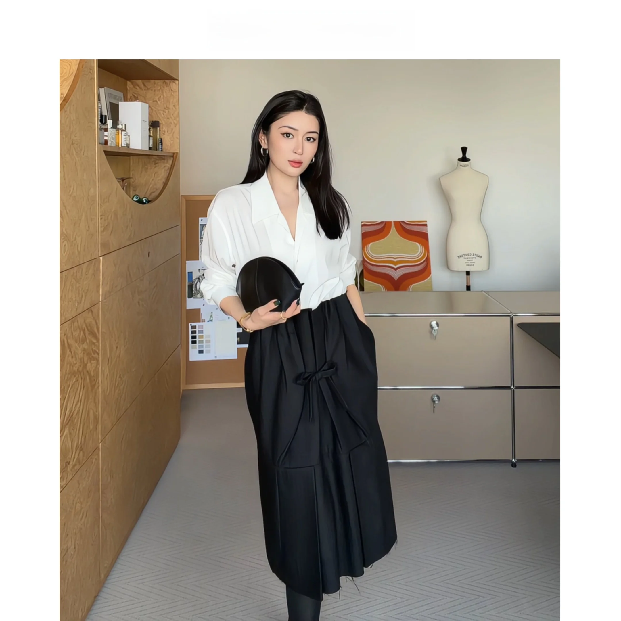Le Samedi Night Two-Way Wear Bustier Half Skirt Women's Spring 2026 New 3D Pleated Skirt Princess Style High Waist
Le Samedi Night Two-Way Wear Bustier Half Skirt Women's Spring 2026 New 3D Pleated Skirt Princess Style High Waist