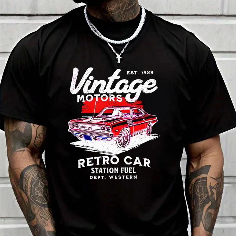 New T-Shirt Motorcycle Vintage Motors Retro Car Adventure Casual Round Neck Top Tee Printed Tshirt 2026
New T-Shirt Motorcycle Vintage Motors Retro Car Adventure Casual Round Neck Top Tee Printed Tshirt 2026