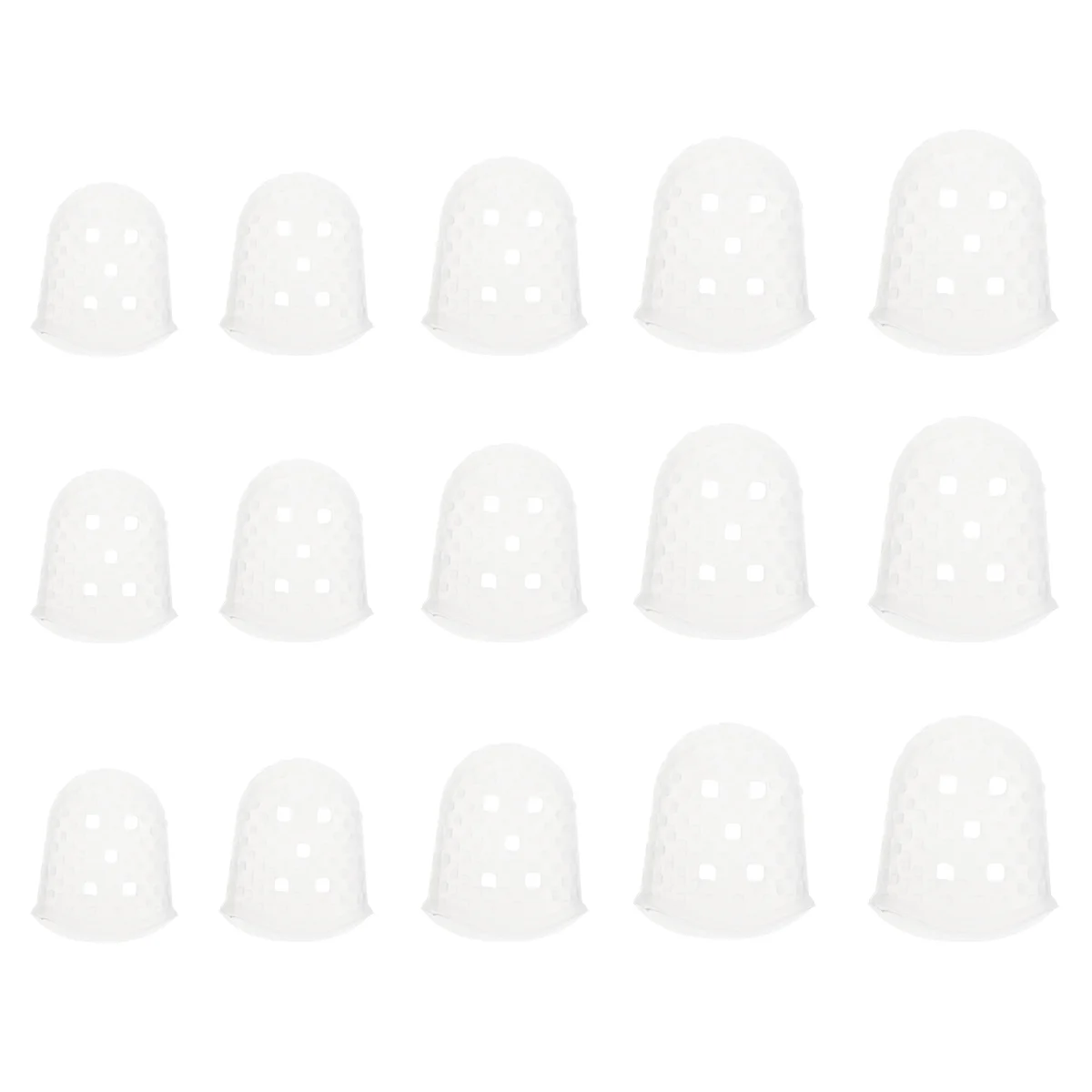 15 Pcs Guitar Protectors Silicone Finger Guards Non Soft Large Space Multiple Sizes Practice Beginner
15 Pcs Guitar Protectors Silicone Finger Guards Non Soft Large Space Multiple Sizes Practice Beginner
