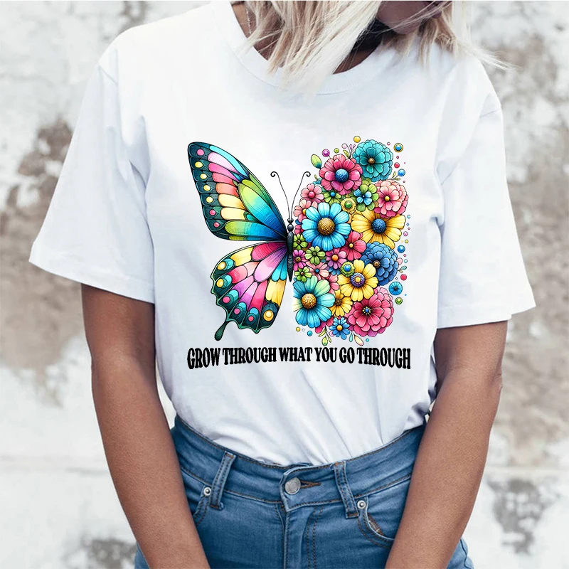New Flowers Butterfly Graphic Print Shirt Tees Summer Men Women T-Shirt Short Sleeve Fashion Personality Streetwear Casual Tops
New Flowers Butterfly Graphic Print Shirt Tees Summer Men Women T-Shirt Short Sleeve Fashion Personality Streetwear Casual Tops