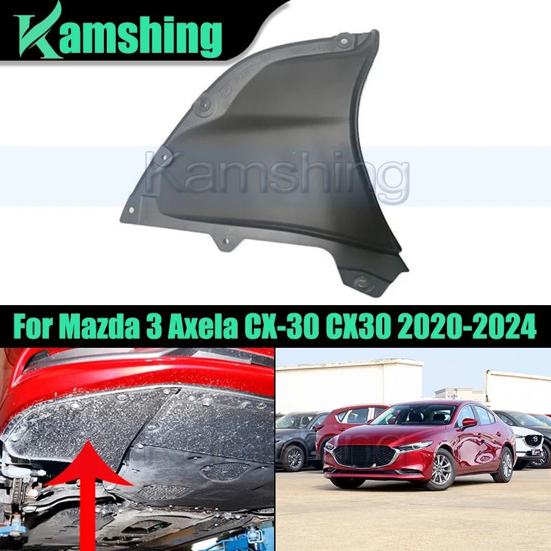 Front Fender Lined Mudguard For Mazda 3 Axela CX-30 CX30 2020-2024 Mud Flaps Front Inner Fender Liner Front Bumper Lower Guard
Front Fender Lined Mudguard For Mazda 3 Axela CX-30 CX30 2020-2024 Mud Flaps Front Inner Fender Liner Front Bumper Lower Guard
