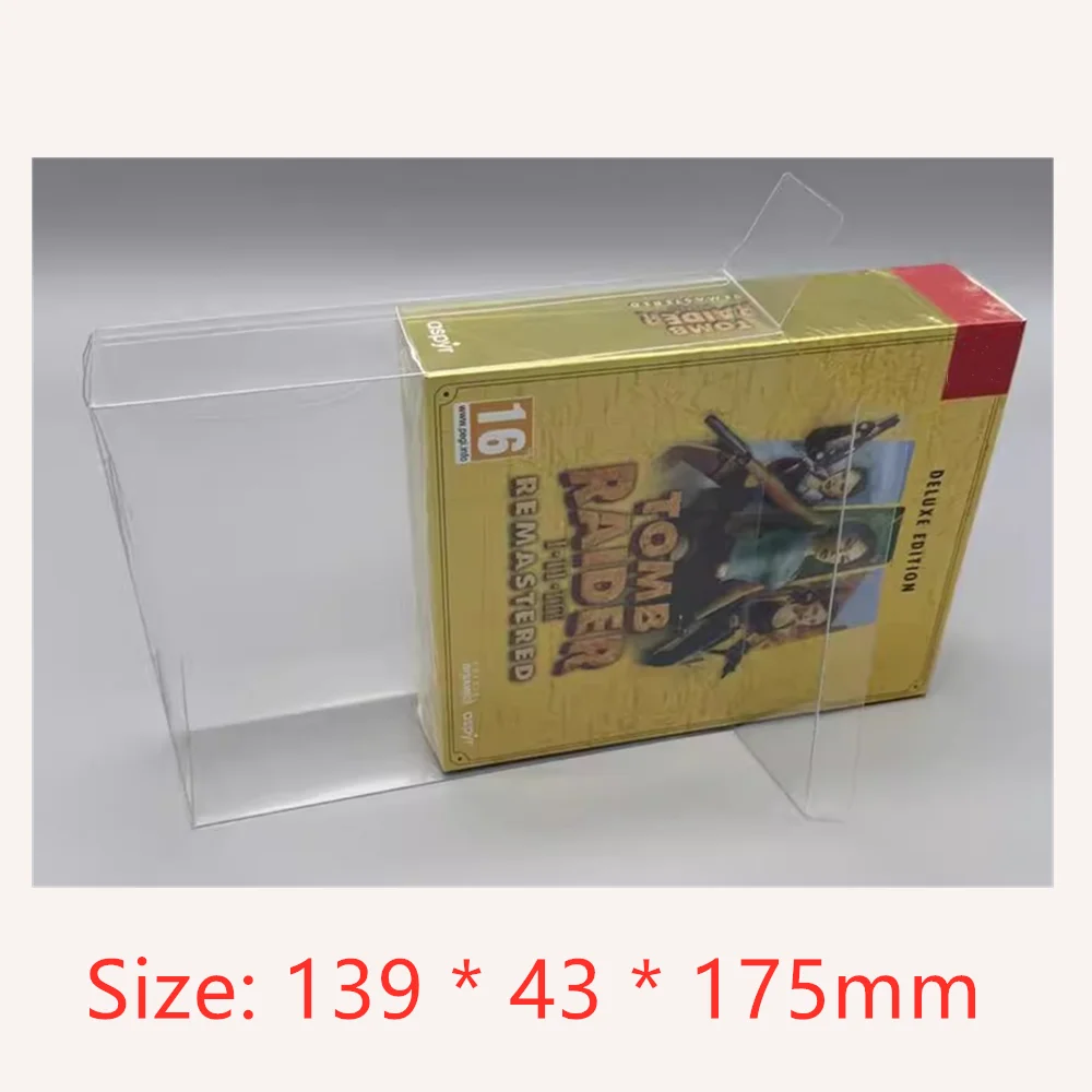 Прозрачная защитная коробка для Lara Croft: Tomb Raider/Switch/NS/PS5, коллекционные коробки, корпус для хранения TEP, прозрачный витрина
Прозрачная защитная коробка для Lara Croft: Tomb Raider/Switch/NS/PS5, коллекционные коробки, корпус для хранения TEP, прозрачный витрина