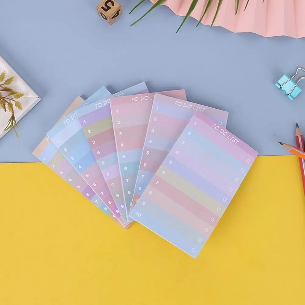 50 Sheets Multicolors To Do List Sticky Notes Self Adhesive Rainbow Rainbow Sticky Notes Portable To Do List Notepad
50 Sheets Multicolors To Do List Sticky Notes Self Adhesive Rainbow Rainbow Sticky Notes Portable To Do List Notepad