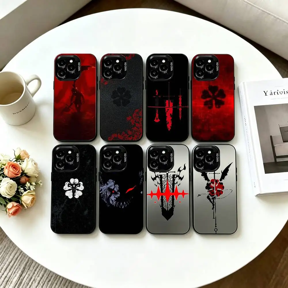 Popular Anime - Black Clover Phone Case For iPhone 17,16,15,14,13,12,11 Plus,Pro Max,XS,Colored Silver Plated Inside Cover
Popular Anime - Black Clover Phone Case For iPhone 17,16,15,14,13,12,11 Plus,Pro Max,XS,Colored Silver Plated Inside Cover