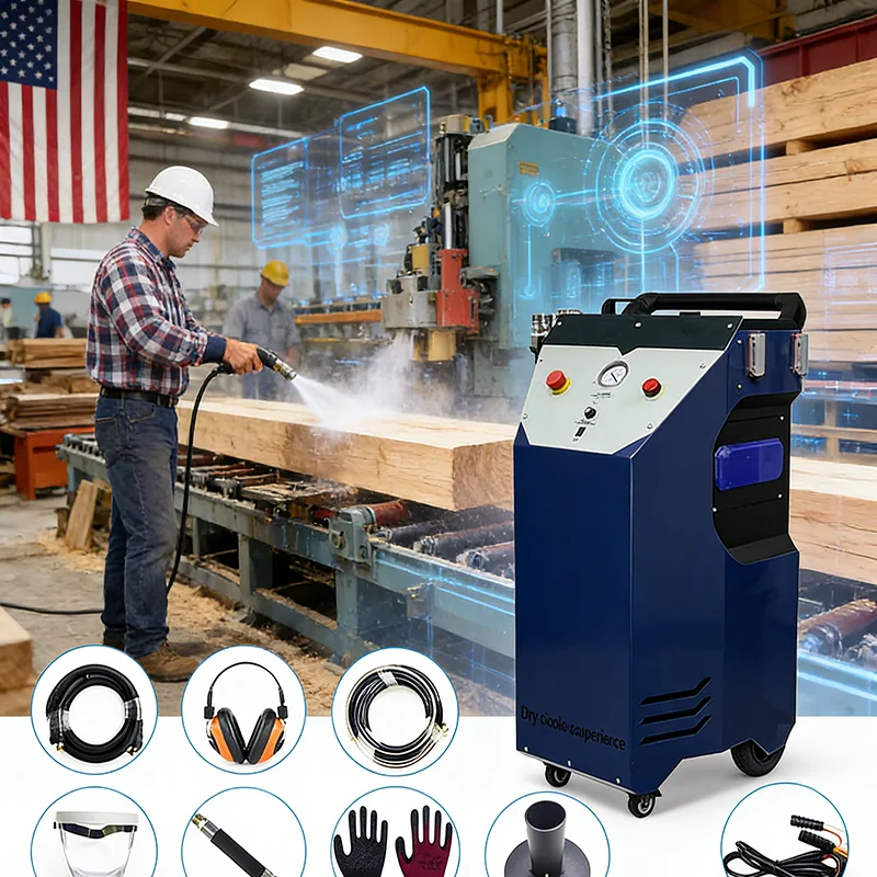 Industrial Dry Ice Cleaning Machine Dry Ice Blaster for Printing Rubber Plastic Mold Surface Cleaning
Industrial Dry Ice Cleaning Machine Dry Ice Blaster for Printing Rubber Plastic Mold Surface Cleaning